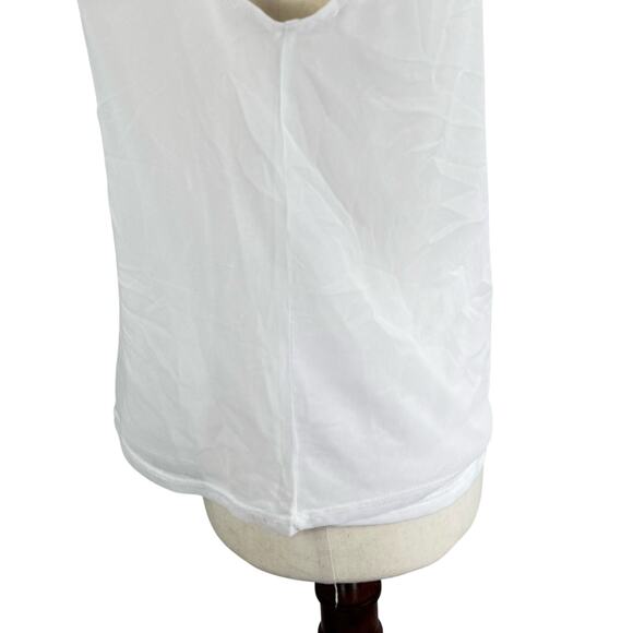 HALOGEN COWL‎ NECK SLEEVELESS PULLOVER BLOUSE IN IVORY NWT WOMEN'S SIZE SMALL - Picture 7 of 12